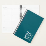 Business Personal Personalising Weekly Planner<br><div class="desc">Business Personal Personalising Weekly Planner Personalising Personal Weekly Planner Simple personal stationery annual planner with. Annual planner, 12 months with open monthly overviews and weekly planning sheets. personalising planner, weekly monthly annual, modern minimalist simple typography, elegant chic cool, appointment book, school class homework sports, appointment meeting activity, personal family student...</div>