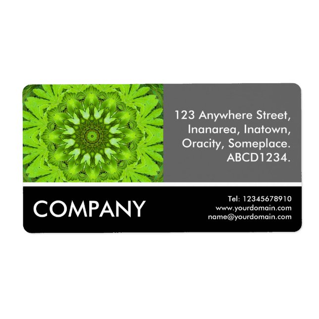 Business Photo - Leaf Kaleidoscope (Front)