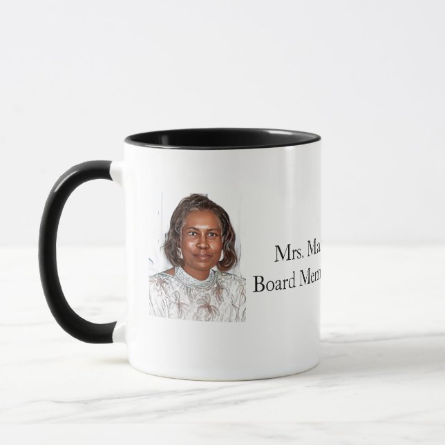 Business Photo & Logo Mug (Left)