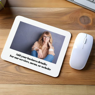 Business Photo Simple Computer Custom Mouse Pad