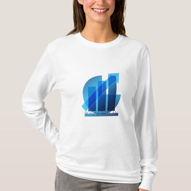 Business plan diagram  T-Shirt (Front)