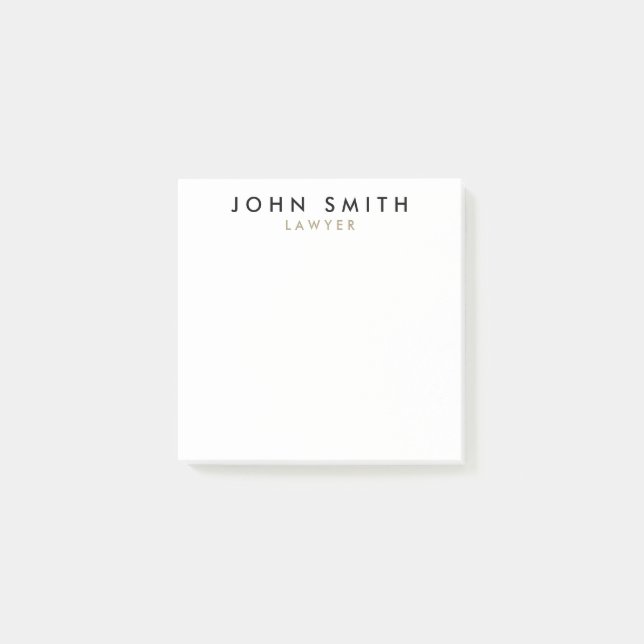 Business Post-it Notes (Front)
