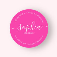 Business Product Girly Calligraphy Blush Pink