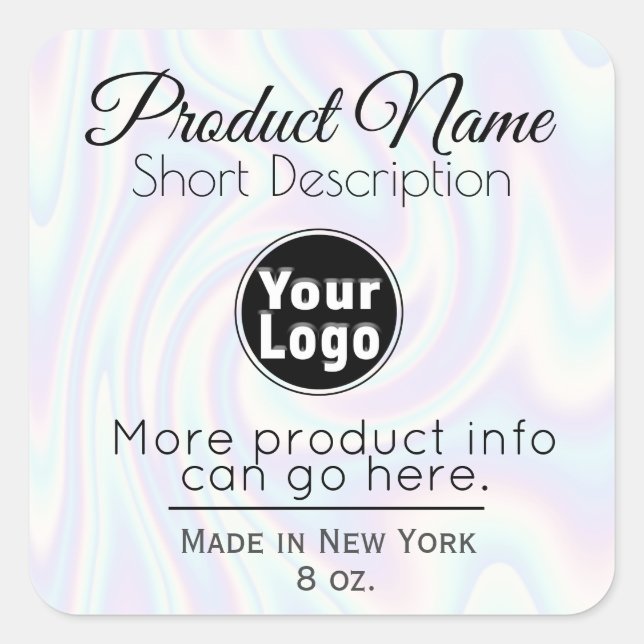 Business Product Label Hologram (Front)