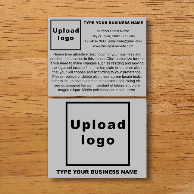 Business Products or Services on Grey Flyer (Creator Uploaded)