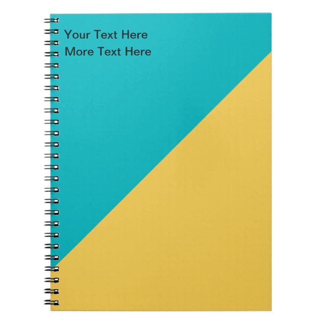 Business Professional Modern Minimal  Notebook (Front)