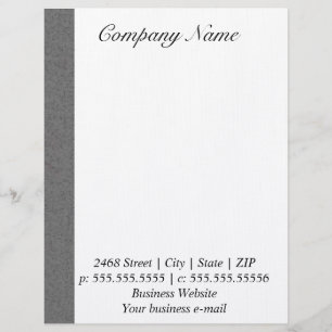 Business Professional Template Text Letterheads Customized Letterhead
