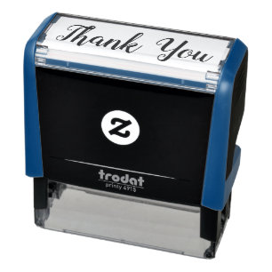 Business Professional Thank You Message Self-inking Stamp