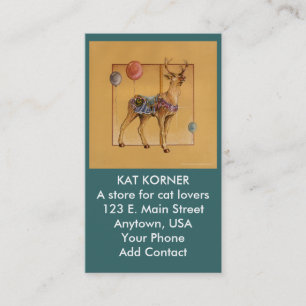 Business - Profile Card - Carousel Reindeer or Elk
