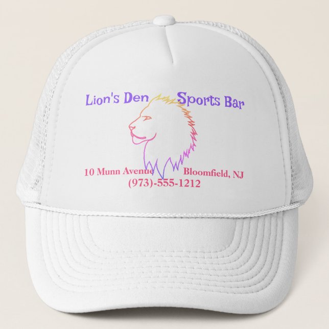 Business Promotion Baseball /  Trucker Hat (Front)