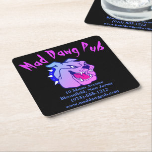 Business Promotion Square Paper Coaster