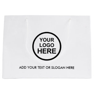 Business Promotional Custom Logo Shopping Large Large Gift Bag