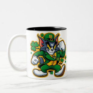 Business Promotional Personalised Logo Two-Tone Coffee Mug