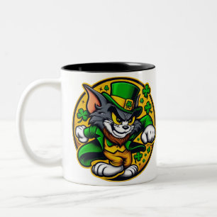 Business Promotional Personalised Logo Two-Tone Coffee Mug