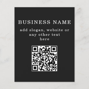 Business Promotional QR code Flyer