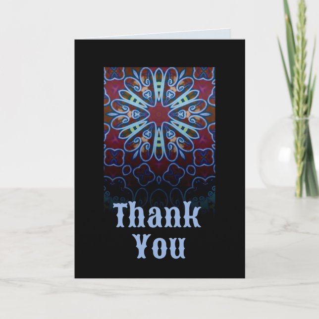 business psy-003, Thank , You Thank You Card (Front)