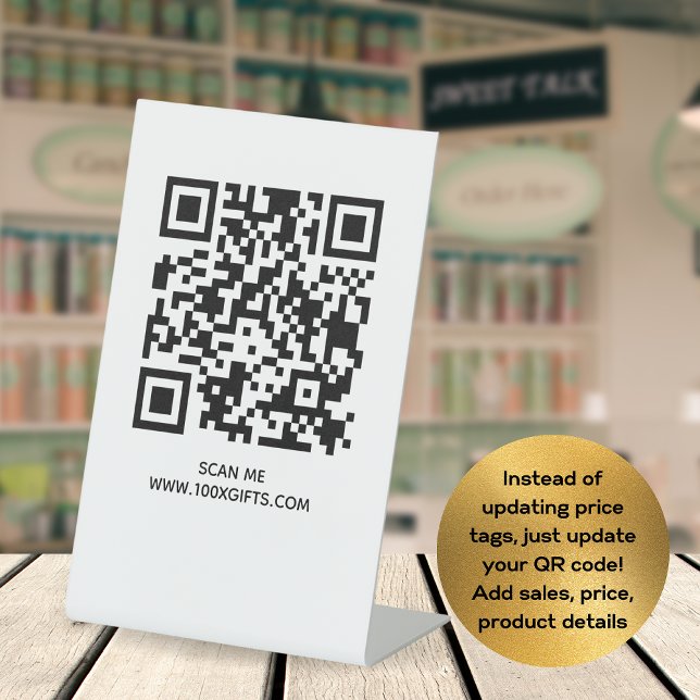 BUSINESS QR CODE SIGN - USE FREE GENERATOR HERE (Creator Uploaded)