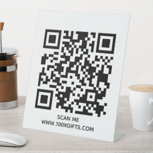 BUSINESS QR CODE SIGN - USE FREE GENERATOR HERE