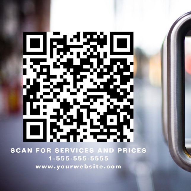 Business QR Code White (Creator Uploaded)