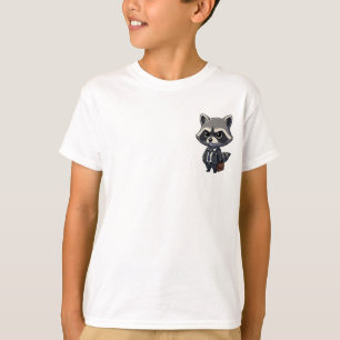 Business Racoon Professional Kids T-Shirt