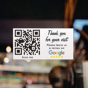 Business Rating With Google Reviews QR Code