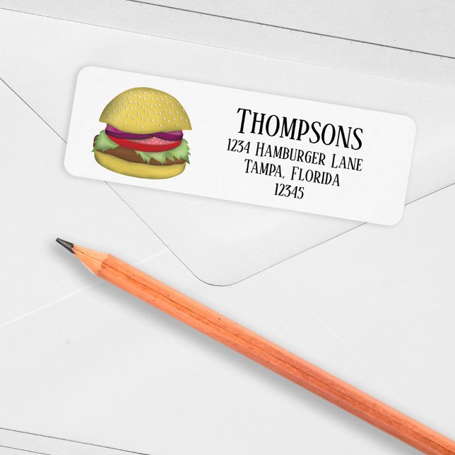 Business Restaurant Simple Return Address (Creator Uploaded)