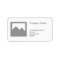 Business Return Address Label Sheet
