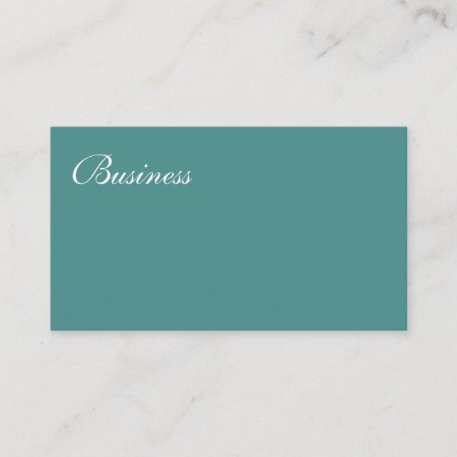 Business Sample Business Card (Front)