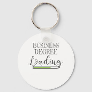 Business School Student Gift Business Degree Loadi Key Ring