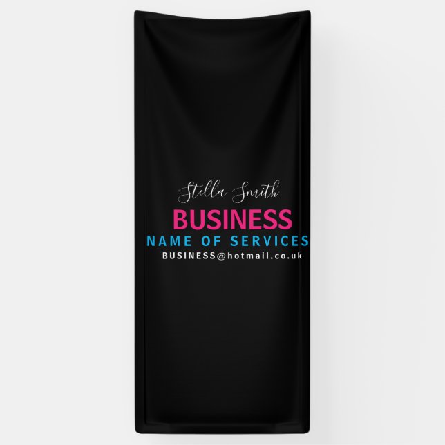 Business Services designer professional & business Banner (Vertical)