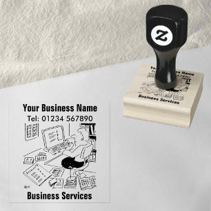 Business Services Rubber Stamp