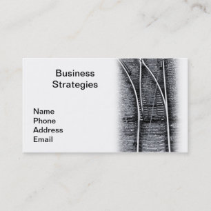 Business Strategy Railway Junction Card