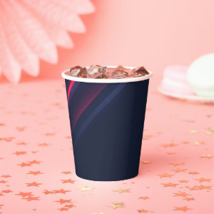 Business Stylish Gradients Modern Professional Paper Cups