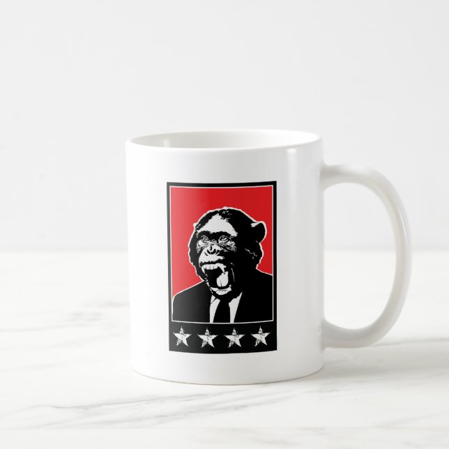 Business Suite Chimpanzee Coffee Mug (Right)