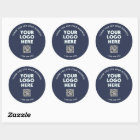 Business Thank You Custom Logo QR Code   