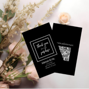 Business "Thank You For Your Purchase" Tag