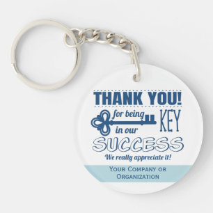 Business Thank You Key In Success Ring