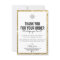 BUSINESS THANK YOU modern order insert glitter