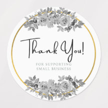 Business Thank you stickers