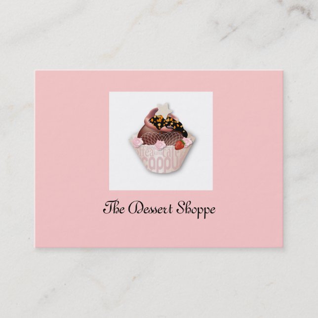 Business ...The Dessert Shop Business Card (Front)