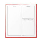 Business To-Do Notepad for Daily & Project Planner