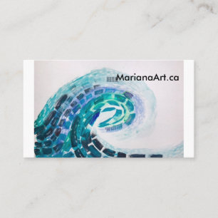 Business Wave Business Card