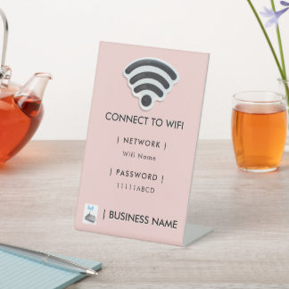 Business Wifi Morden Network Pedestal Sing . Sign