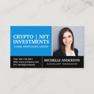 Business Woman Smiling Corporate Finance Business Card