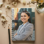 Business Women Photo l Elegant Professional  Planner<br><div class="desc">This planner combines a contemporary design with sophistication,  offering a stylish and organised approach to your weekly business plans.</div>