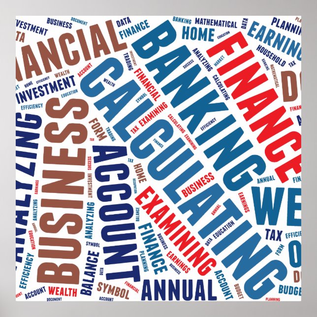 Business words poster (Front)