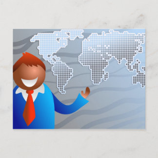 Business World Postcard