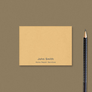 Business Yellow Kraft Post-it Notes