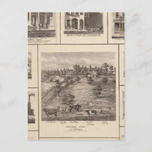 Businesses in Charles City, Davenport Postcard