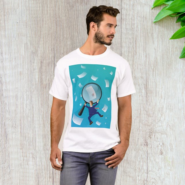 Businessman And Papers T-Shirt (Creator Uploaded)